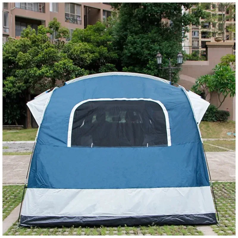 자동차 텐트 Outdoor Car Tail Double-Person Tent Car Side Self-Driving Tour Car Multifunction Sunshade Pergola Camping Tent