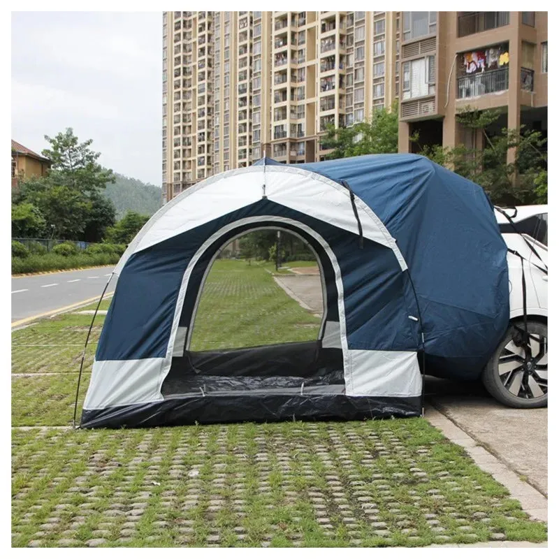 자동차 텐트 Outdoor Car Tail Double-Person Tent Car Side Self-Driving Tour Car Multifunction Sunshade Pergola Camping Tent