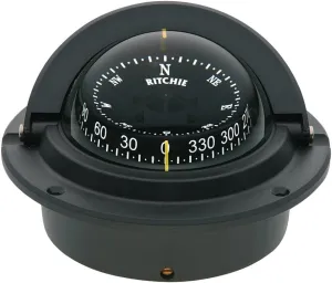 1 - Ritchie F-83 Voyager Compass - Flush Mount - Black