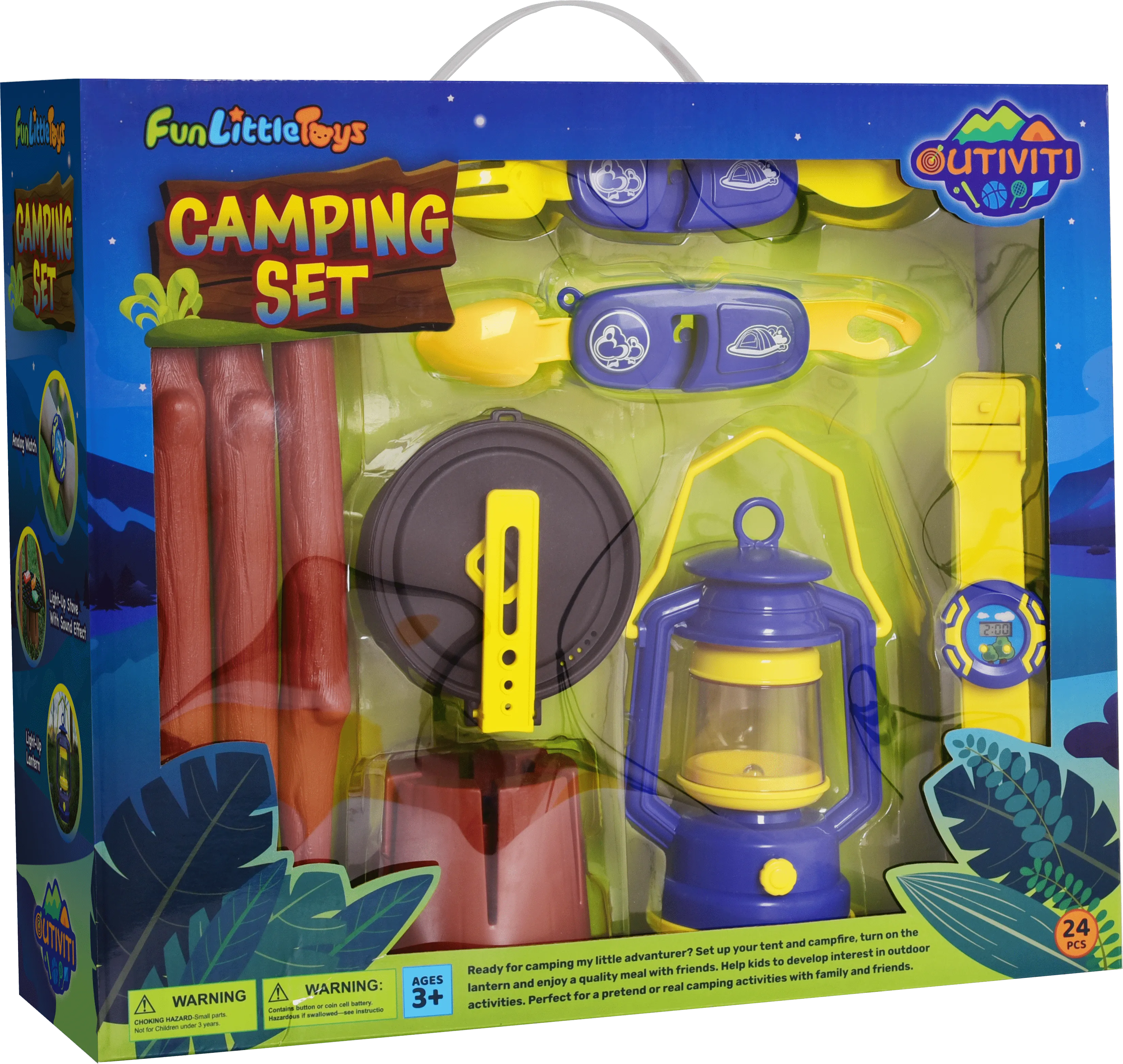 22 PCS Camping Tent Set with Cooking Facilities