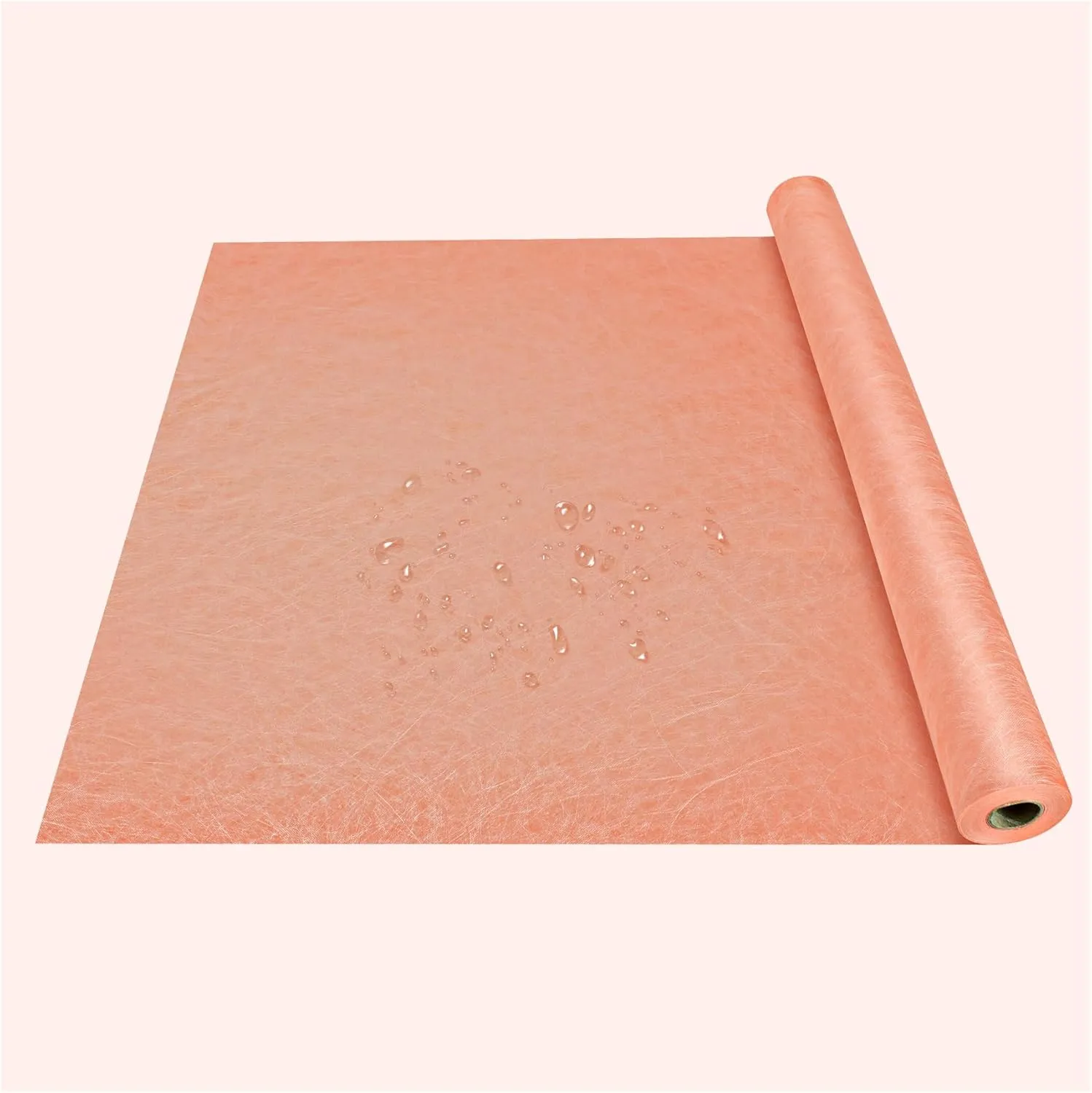 3.3FTx33FT Waterproof Membrane for Shower, Polyethylene Waterproofing Uncoupling Shower Membrane, 23.6 Mil Tile Flooring Deck Roll Membrane for Shower Wall, Bathroom Floors, Sauna Walls
