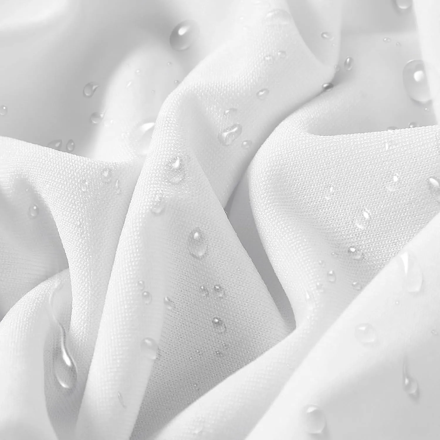 36 PCS Waterproof Stretch Spandex Folding Chair Covers, Dining Room Chair Slipcovers Protector for Wedding, Banquet, Party, Holidays, Celebration and Decoration（White）