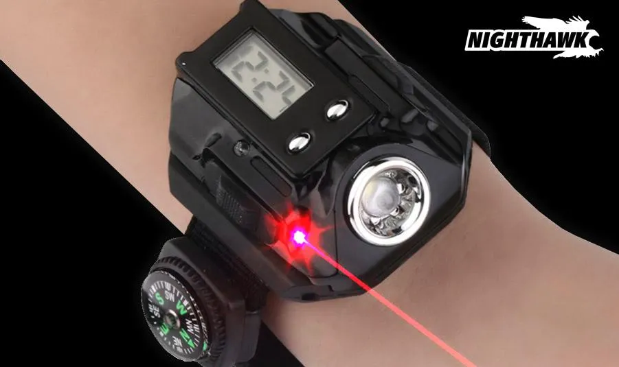 4-in-1 Military Tactical Watch