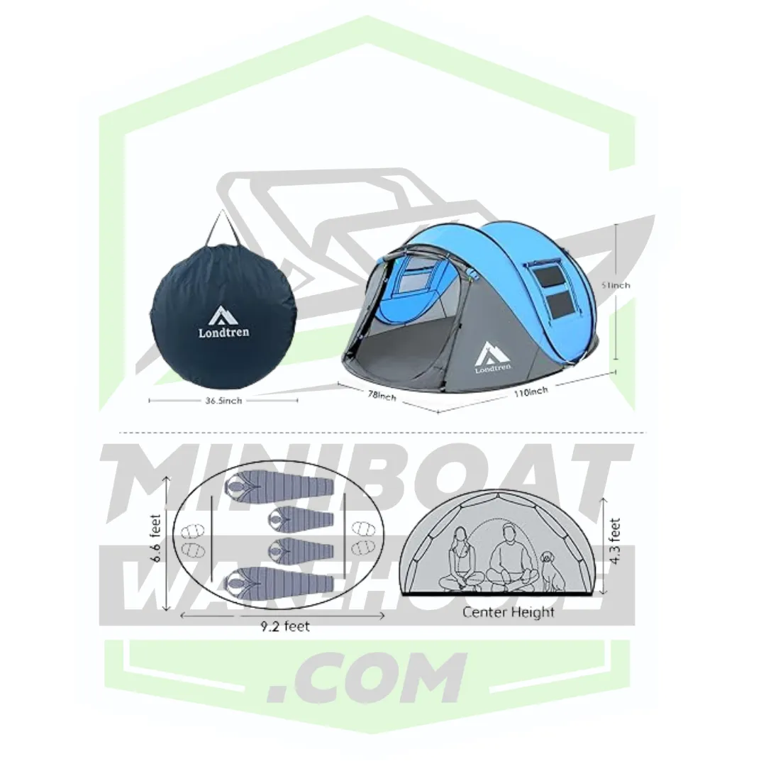 4 Person Easy Pop-Up Tent