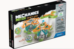 768 Geomag Mechanics Motion Recycled 3Magnetic Gears 160 pcs