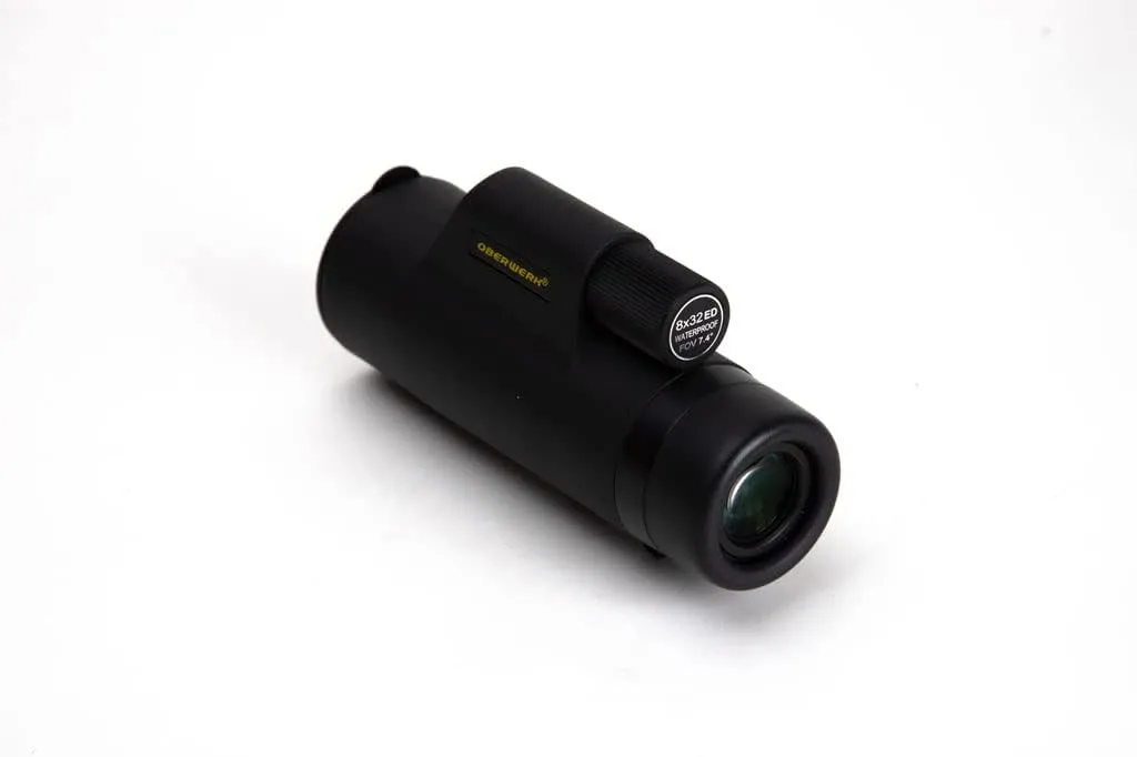 8x32 Sport HD II Monocular - Professional Scope/Optics for Children/Bird- Watching/Waterproof/Light-Touch Focuser