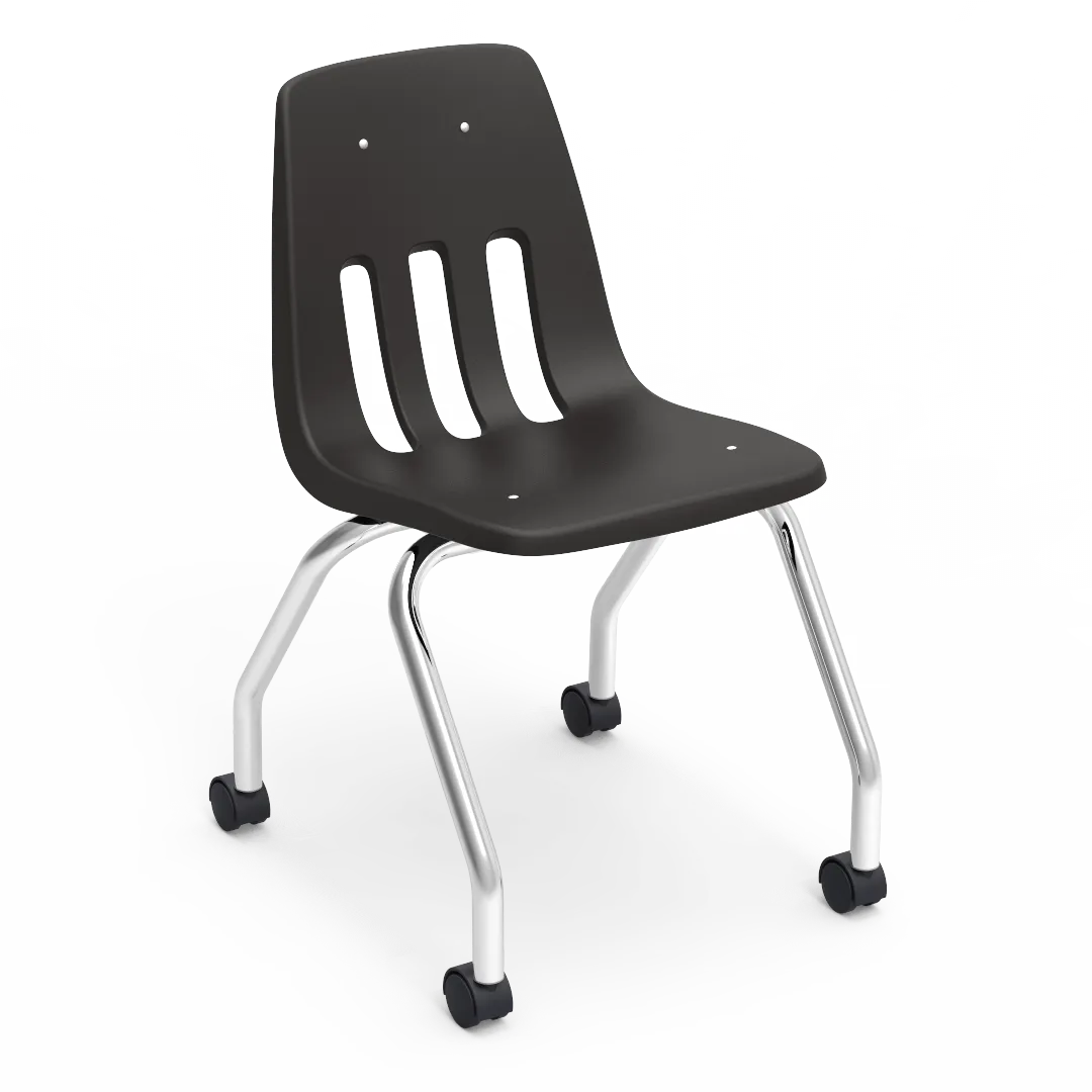 9000 Series Chairs with Casters (Pack of 2)
