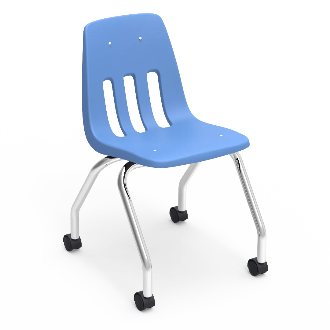 9000 Series Chairs with Casters (Pack of 2)
