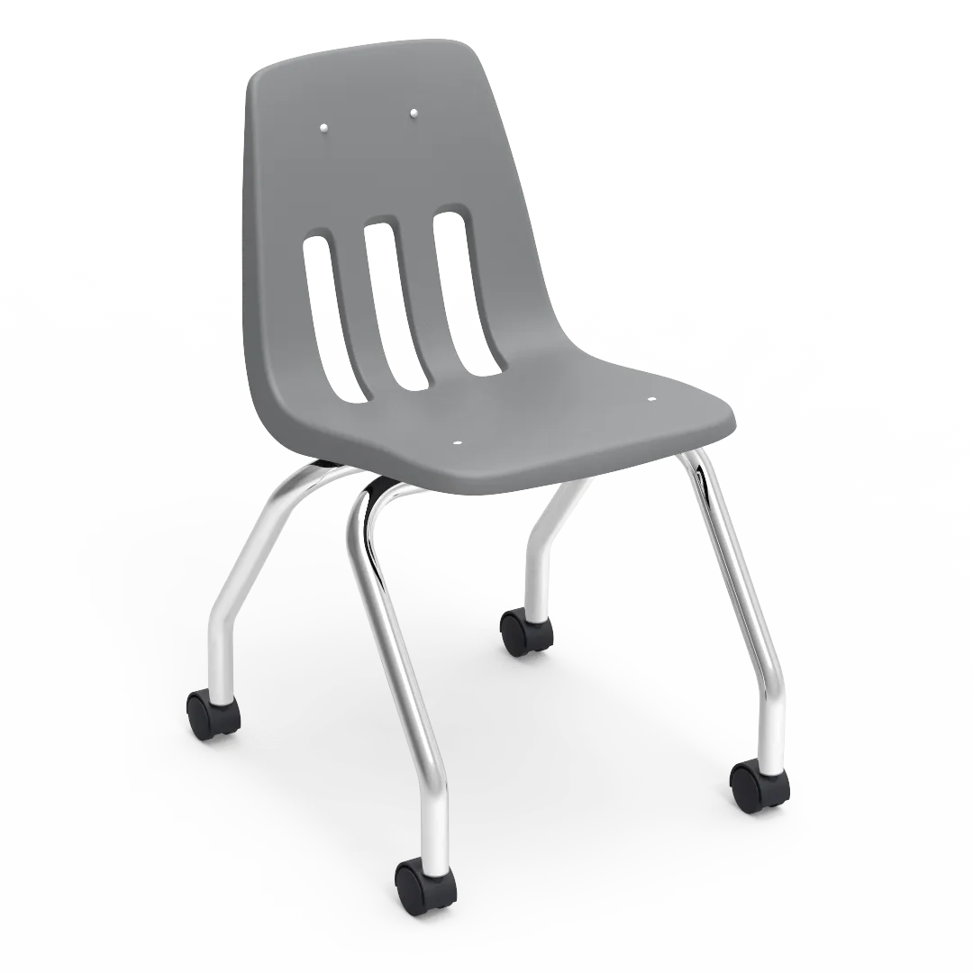 9000 Series Chairs with Casters (Pack of 2)