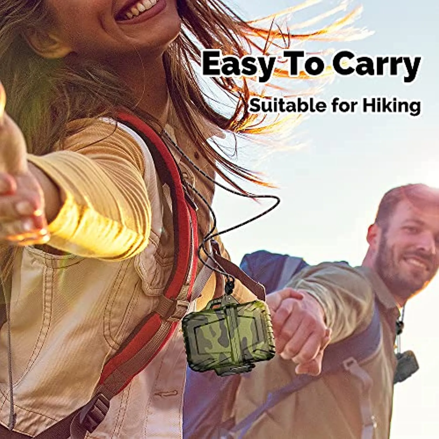 AKBLL Waterproof Lighter Pack of 2, Plasma Electric Lighter with USB Rechargeable Cool Gadgets for Men with Lanyard Emergency Whistle, Survival Gear for Camping, Hiking, Survival Tactical