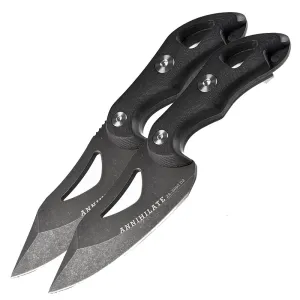 Annihilate Hero Survival Knife 2 Pack