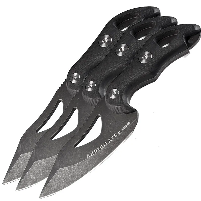 Annihilate Hero Survival Knife 3 Pack