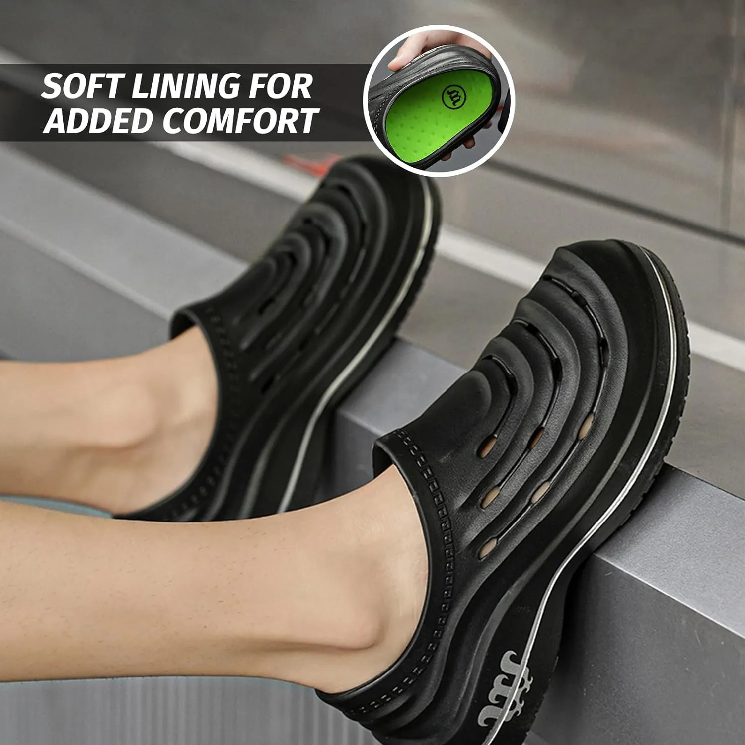 Armadillo Chef Shoes for Men - Slip Resistant, Lightweight & Waterproof Zapatos de Chef for Women, Ideal Work Shoes for Kitchens