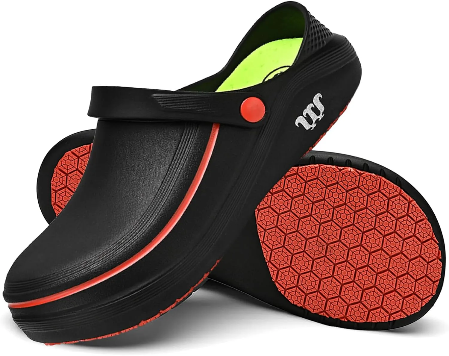 Armadillo Chef Shoes for Men - Slip Resistant, Lightweight & Waterproof Zapatos de Chef for Women, Ideal Work Shoes for Kitchens