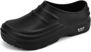 Armadillo Chef Shoes - Women's Kitchen Garden Nurse Shoes, Non-Slip, Comfortable, Waterproof, Oil Resistant, Black, Size 5.5