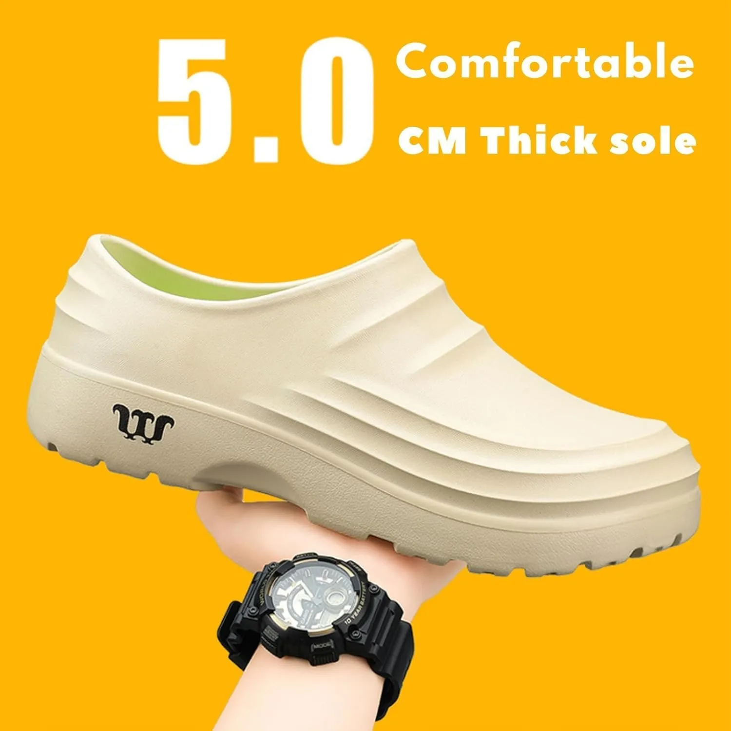 Armadillo Clogs for Men,Armadillo Chef Shoes Slip Resistant,Kitchen Waterproof Shoes for Women