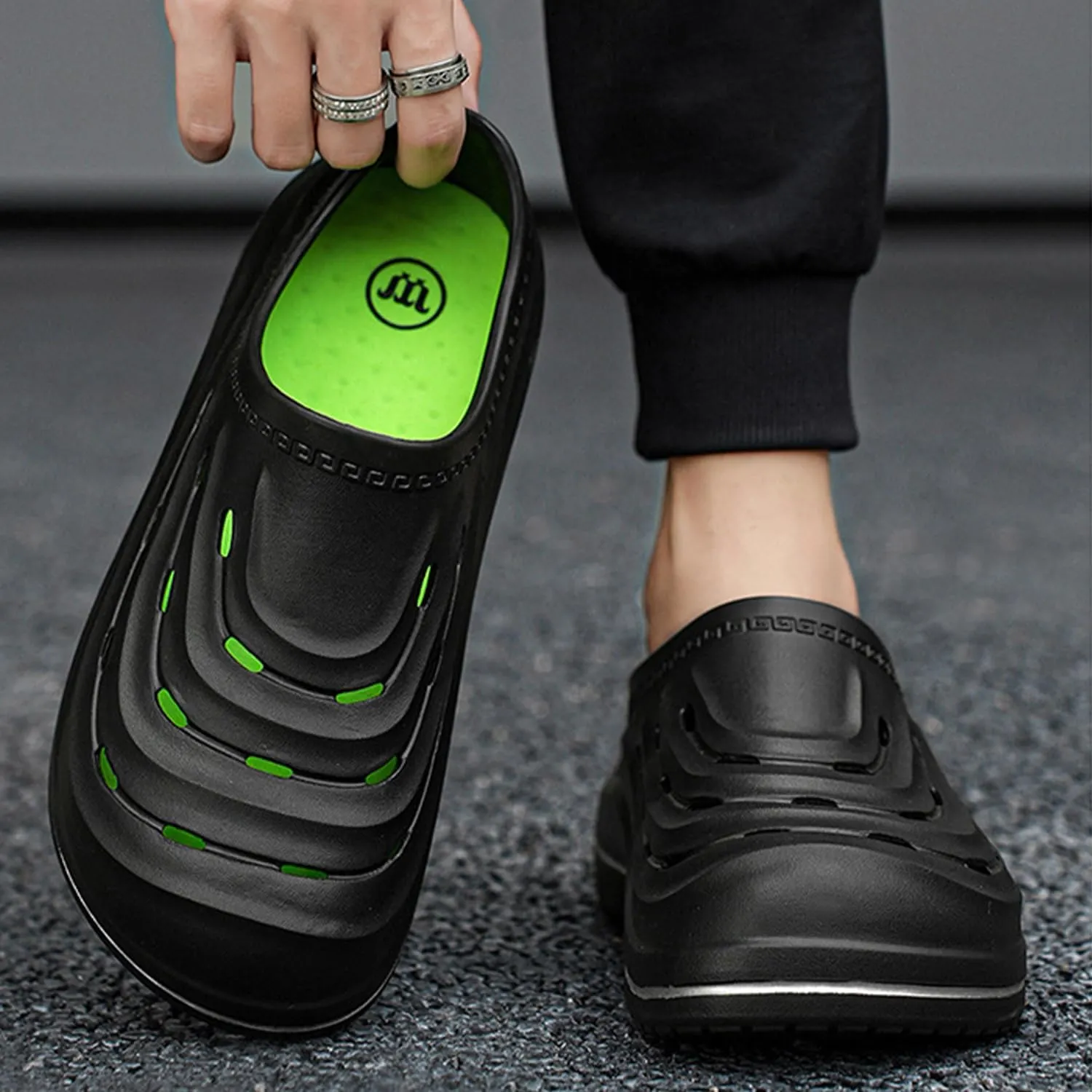 Armadillo Clogs for Women Men, Armadillo Chef Shoes Slip Resistant, Comfort Lightweight & Waterproof Clogs