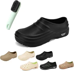 Armadillo Non-Slip Comfort Clogs for Women - Chef & Kitchen Shoes with Slip Resistant Design, Healthy Support for Nurse