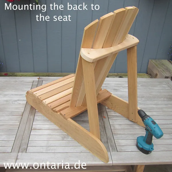 Aufbau-Service: 2xAdirondack - Original Bear Chairs - CHF 10 gespart!
