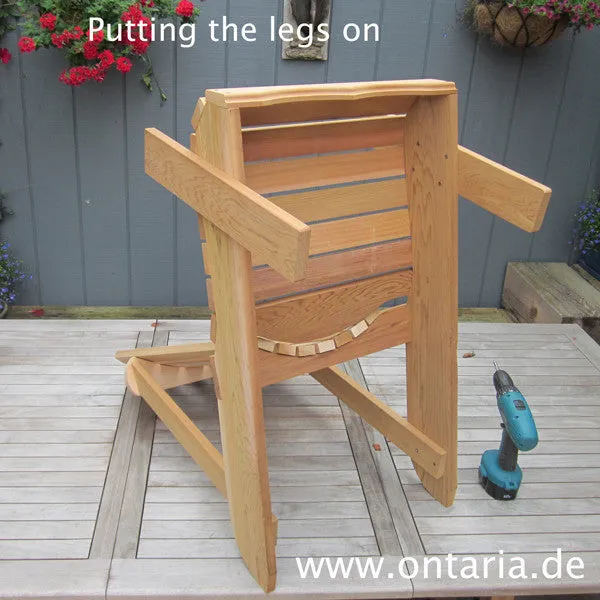 Aufbau-Service: 2xAdirondack - Original Bear Chairs - CHF 10 gespart!