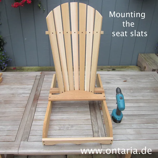 Aufbau-Service: 2xAdirondack - Original Bear Chairs - CHF 10 gespart!
