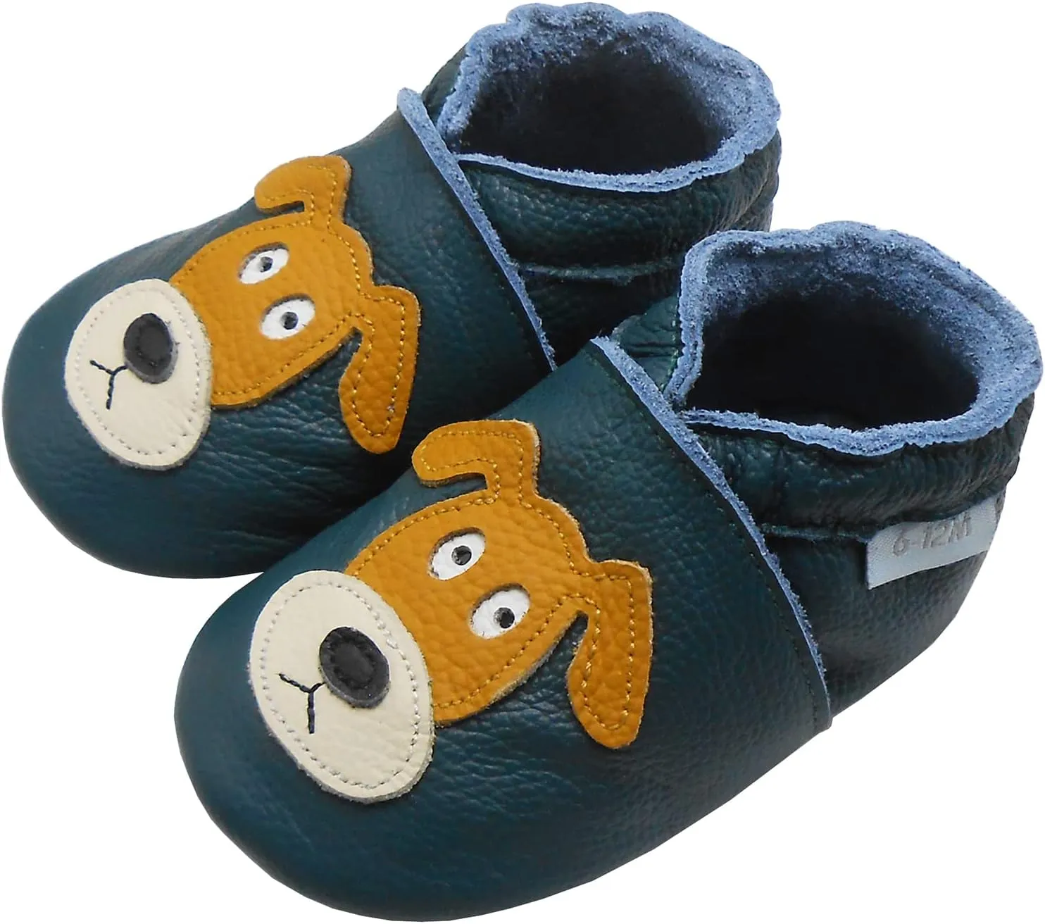 Baby Shoes Leather Moccasins Baby Girls Boys Slippers-Soft Sole Non-Skid Lightweight Infant Toddler First Walking Shoes