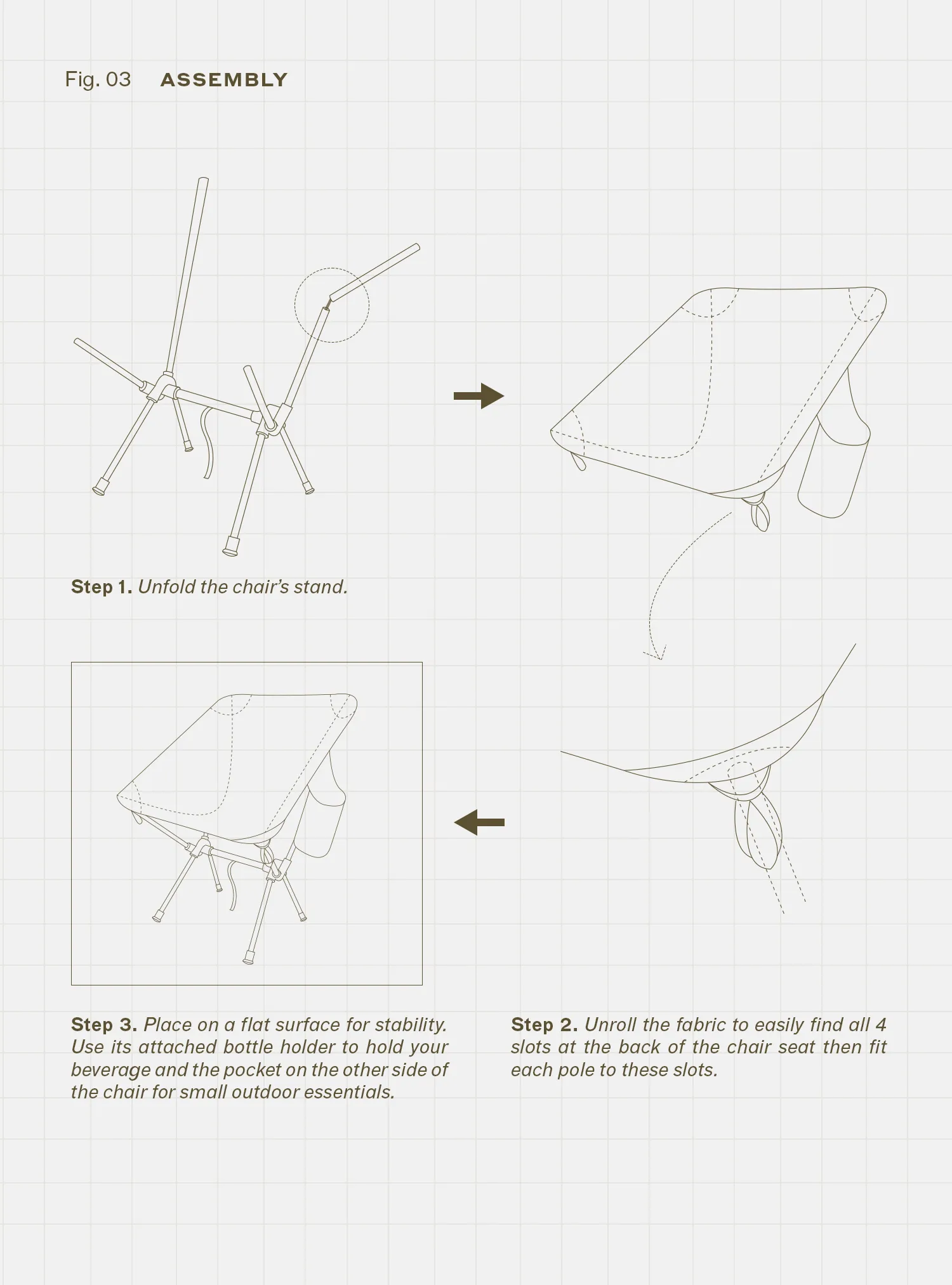 Basecamp Chair (Cypress Stripes)
