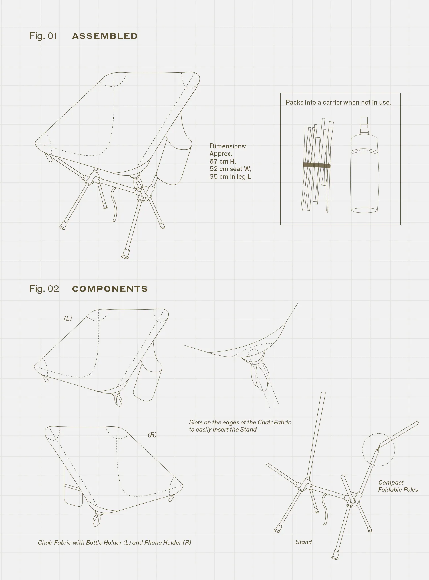 Basecamp Chair (Cypress Stripes)