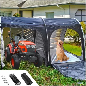 Bike Storage Tent with Ventilation Mesh Bicycle Shed Protect Against Wind, Rain, Snow, Dust Outdoor Storage Tent Bicycle Tent