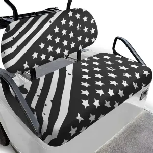 Biyejit Golf Cart Seat Covers Golf Cart Backrest Cover Bench Seat Covers Fits Most 2-Seat Golf Carts, Golf Cart Accessories