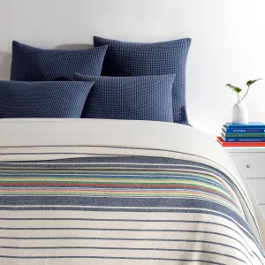 Boardwalk Stripe Blanket, King, Multi Stripe Pattern