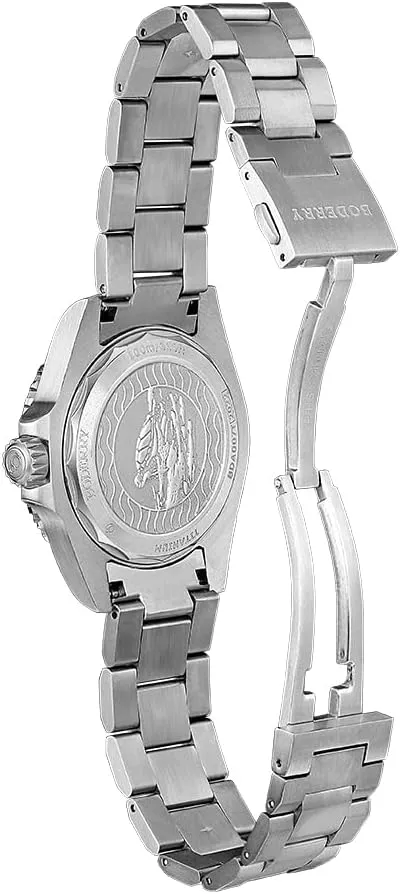 BODERRY Men's Automatic Dive Watch - Japanese Movement, Titanium Case/Bracelet, Sapphire Crystal, 200M Waterproof, Swiss Super-LumiNova, Screw-Down Crown