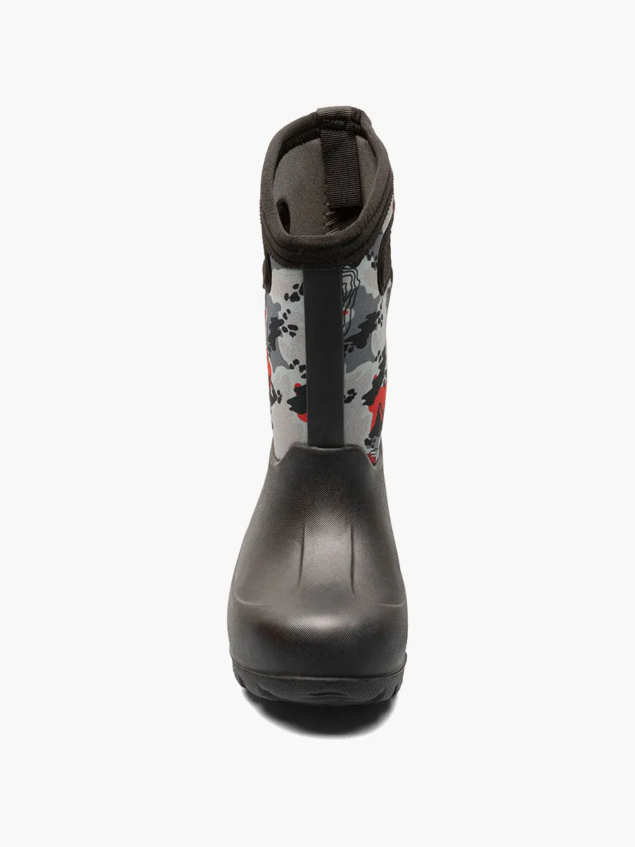 Bogs Kids Neo-Classic Topo Camo Boot