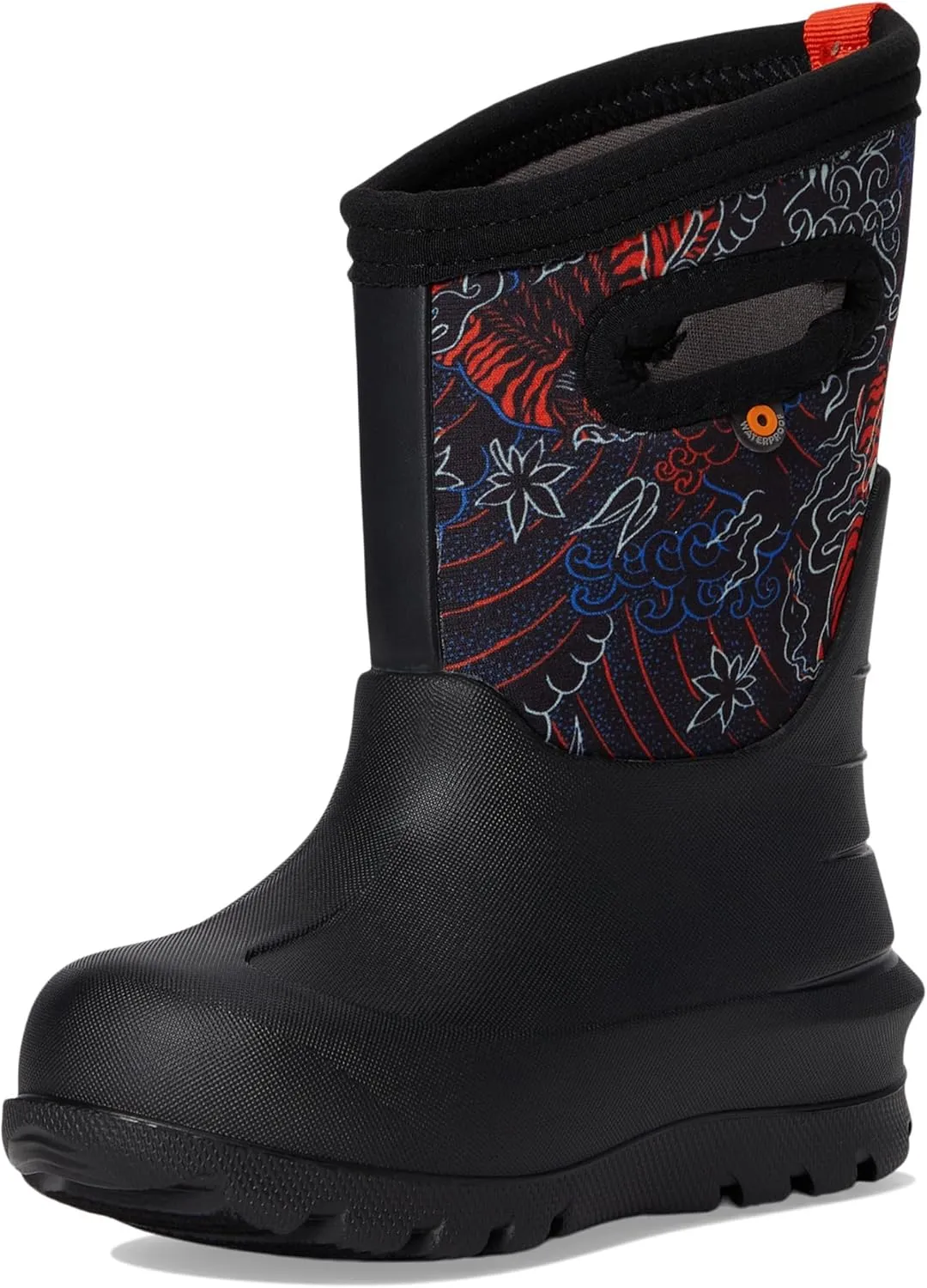 BOGS Unisex-Child Neo-Classic Tiger (Toddler/Little Big Kid) Rain Boot