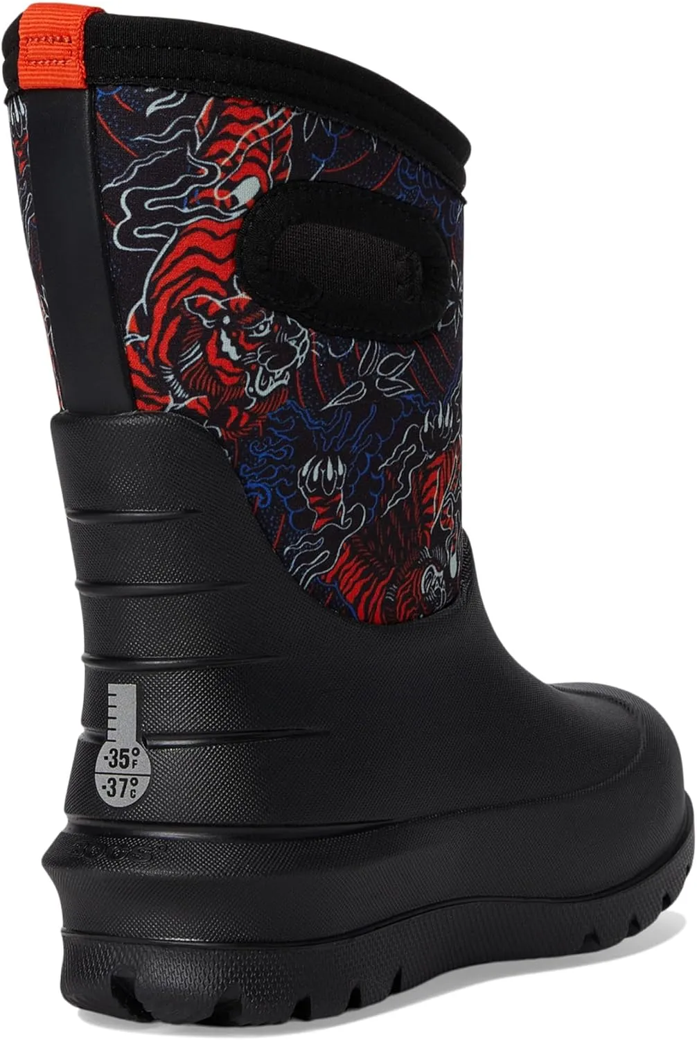 BOGS Unisex-Child Neo-Classic Tiger (Toddler/Little Big Kid) Rain Boot