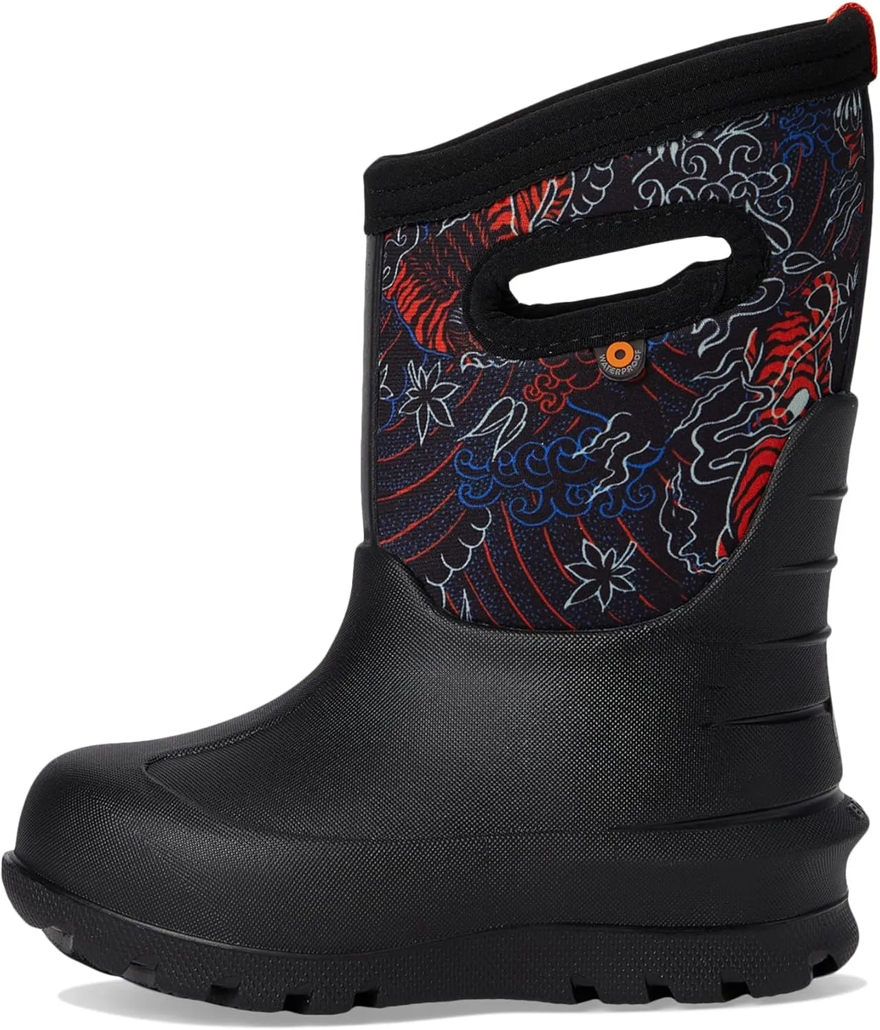 BOGS Unisex-Child Neo-Classic Tiger (Toddler/Little Big Kid) Rain Boot