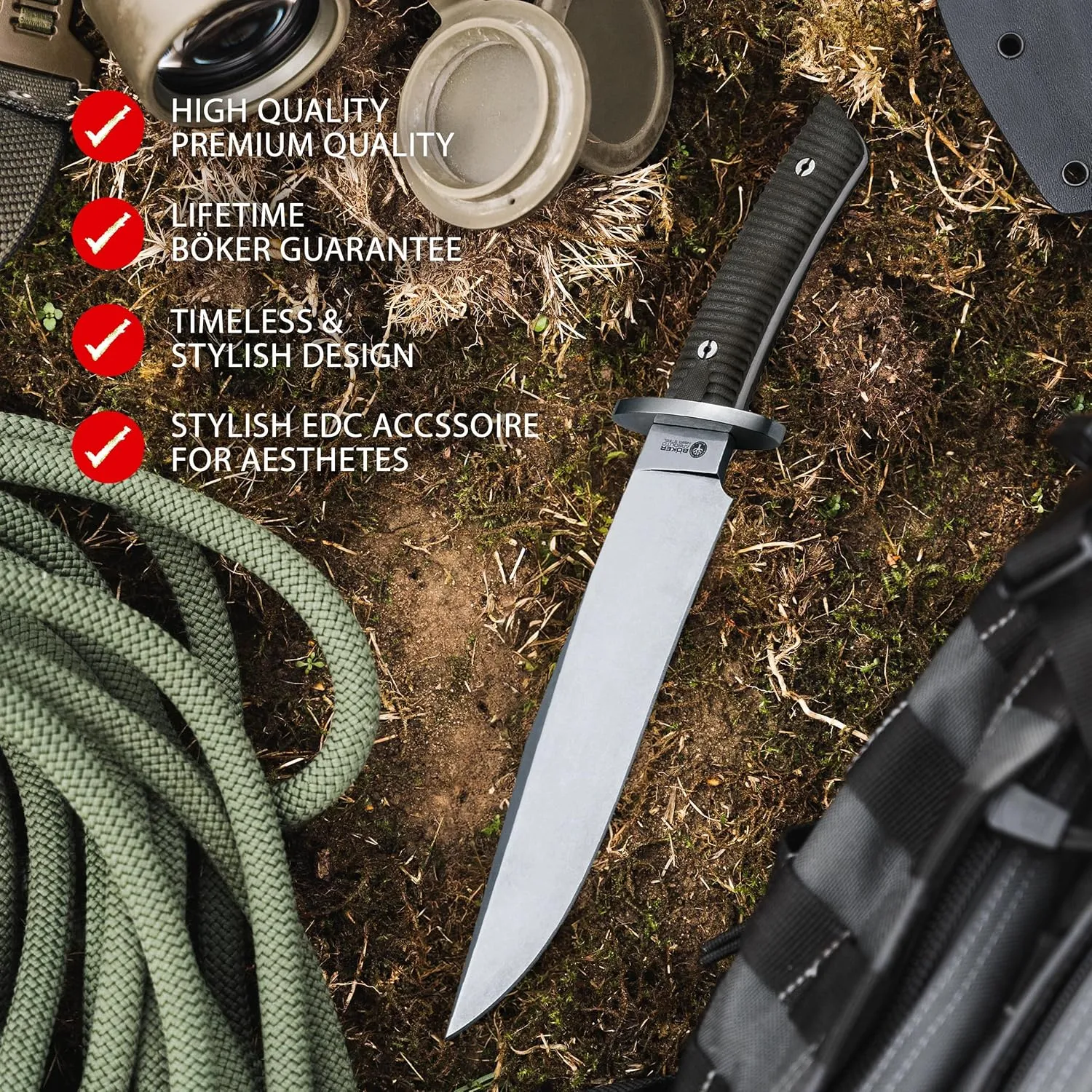 BOKER Arbolito Esculta Micarta Knife
