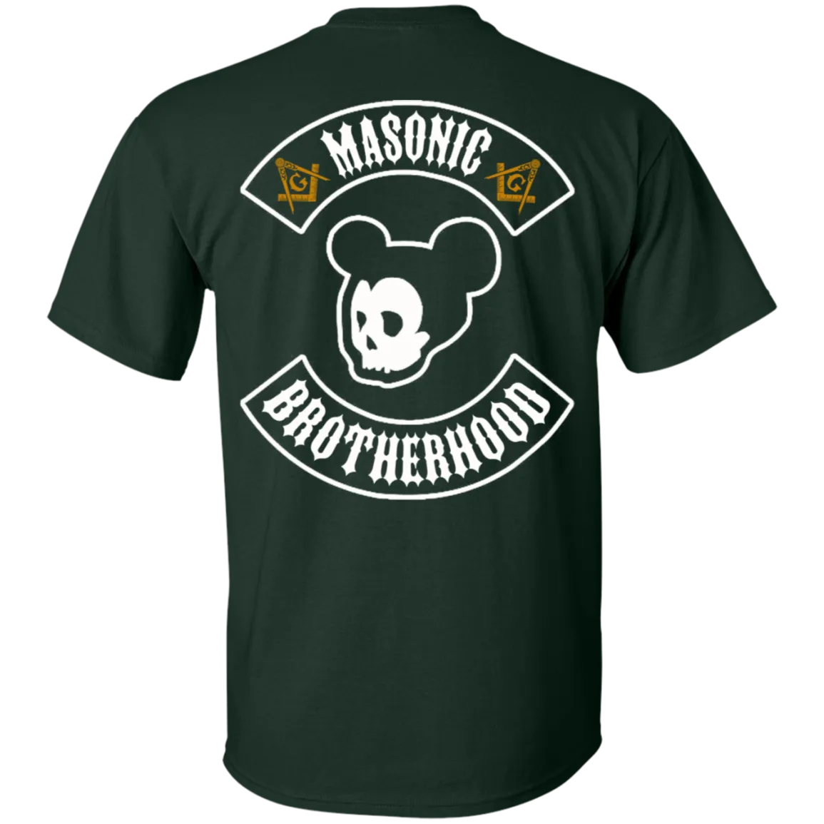 Brotherhood Rider Freemason Square & Compass Symbol