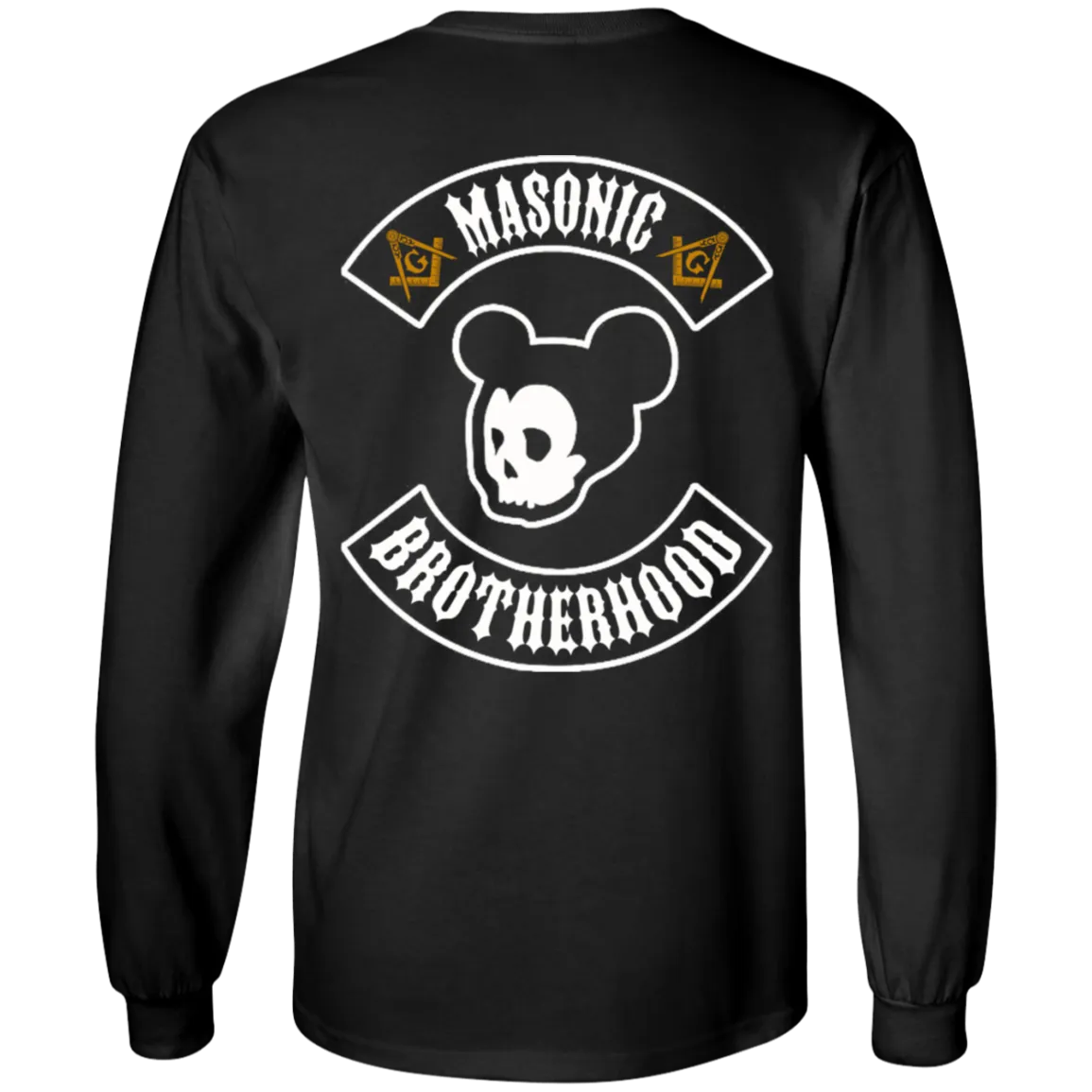 Brotherhood Rider Freemason Square & Compass Symbol