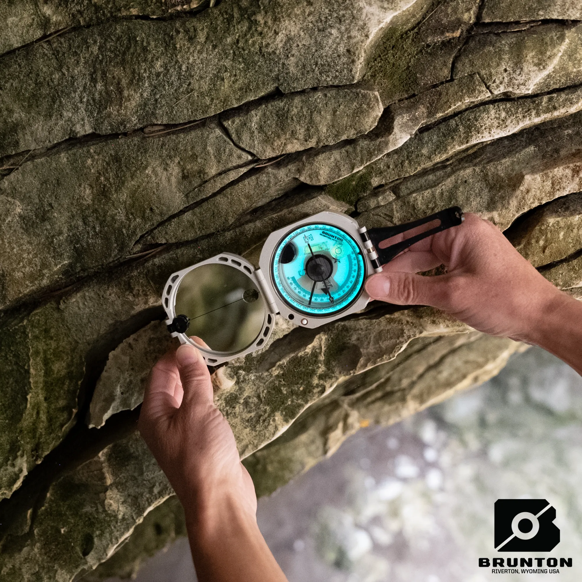 Brunton Miner's D-Light Illuminated Transit Compass
