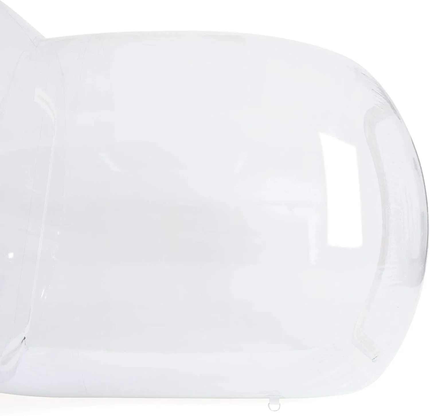 Bubble Tent,Inflatable Tent Grade PVC Clear Eco Dome Camping Bubble Tent W/Fan,Large Oversize Screen House for Patios,Weather Proof Pod,Cold Protection Camping Tent (9.8 x 7.5ft, Transparent)