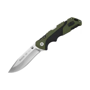 Buck Large Folding Pursuit Knife - Green/Black