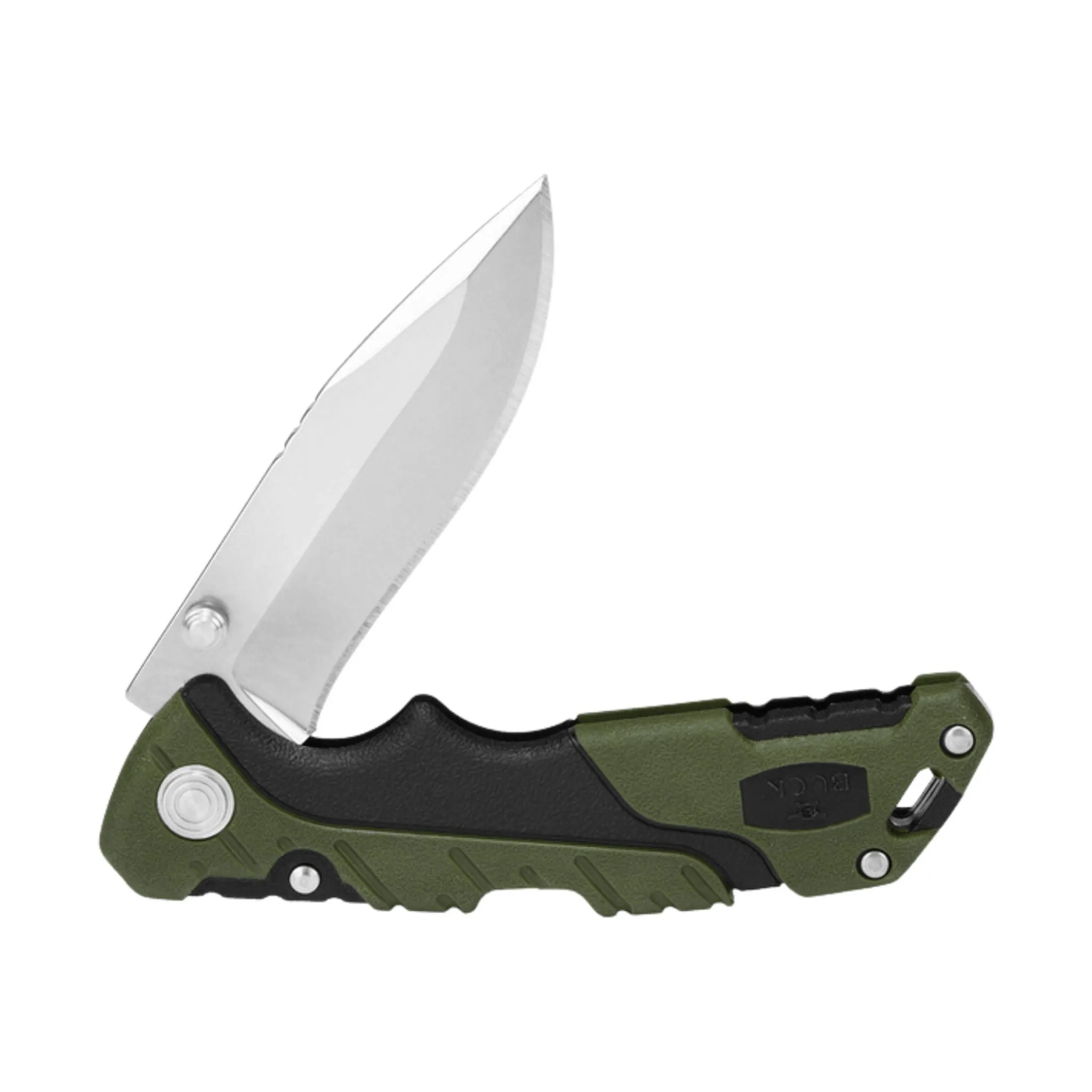 Buck Small Folding Pursuit Knife - Green/Black