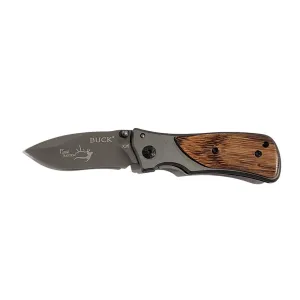 BUCK X35 WOOD DETAIL FOLDING KNIFE