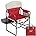 Camping Directors Chair,Heavy Duty,Oversized Portable Folding Chair w/ Side Table