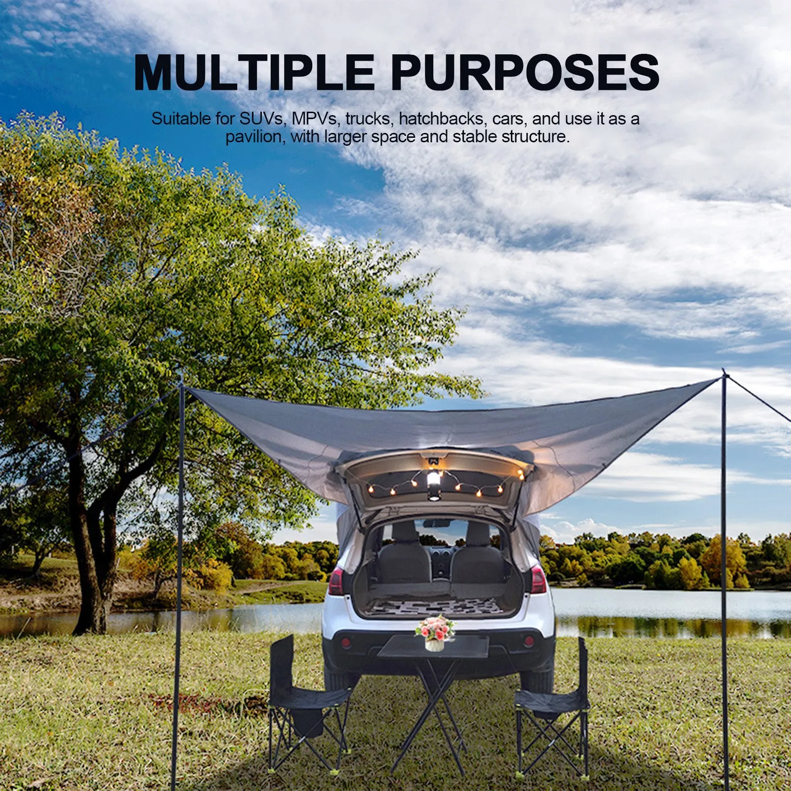 Car Trunk Camping Tent