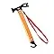 Carbon Steel Aluminum Camping Hammer,12" Small Lightweight 3n1 Tent Hammer