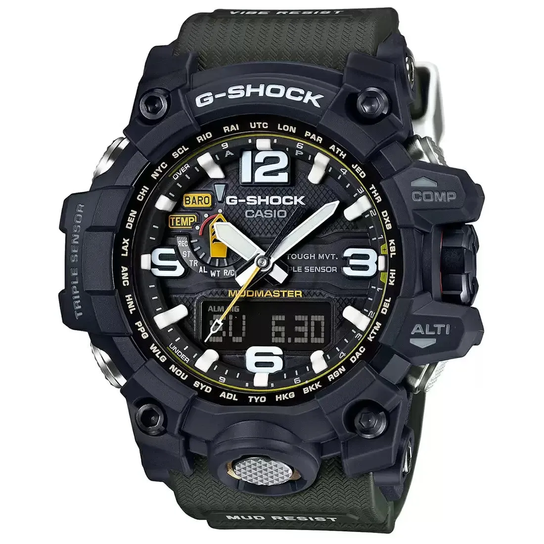 Casio G-Shock Mog Mudmaster Wave Ceptor, GWG-1000-1A3DR-G652