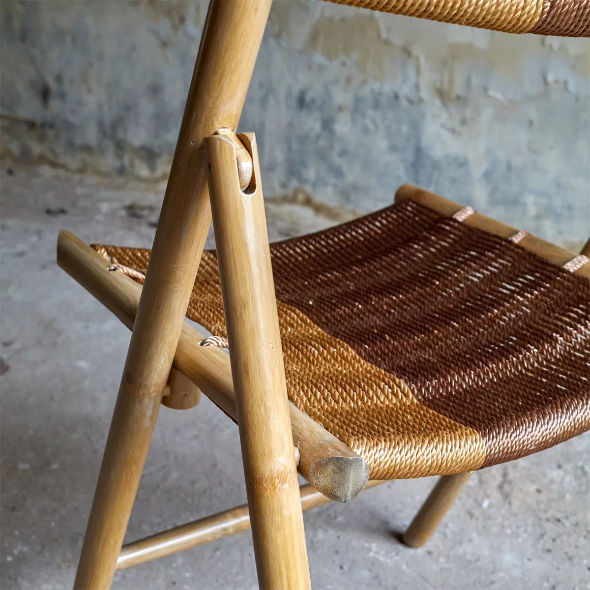 CHAMFER CHAIR NATURAL - DARK BROWN
