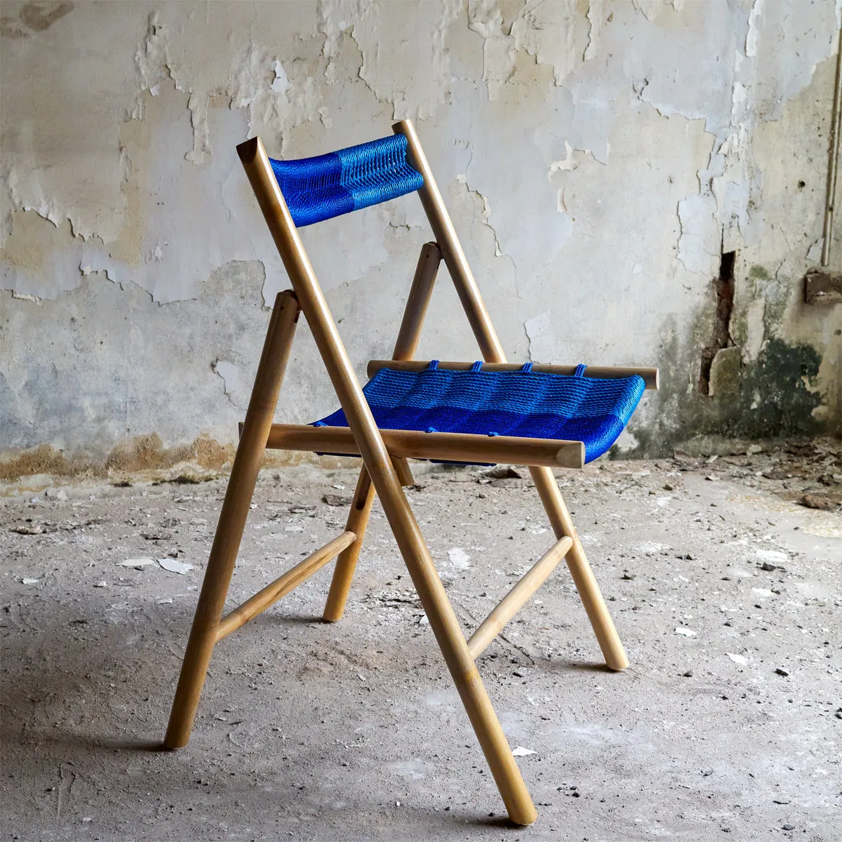 CHAMFER CHAIR NATURAL - DARK BROWN